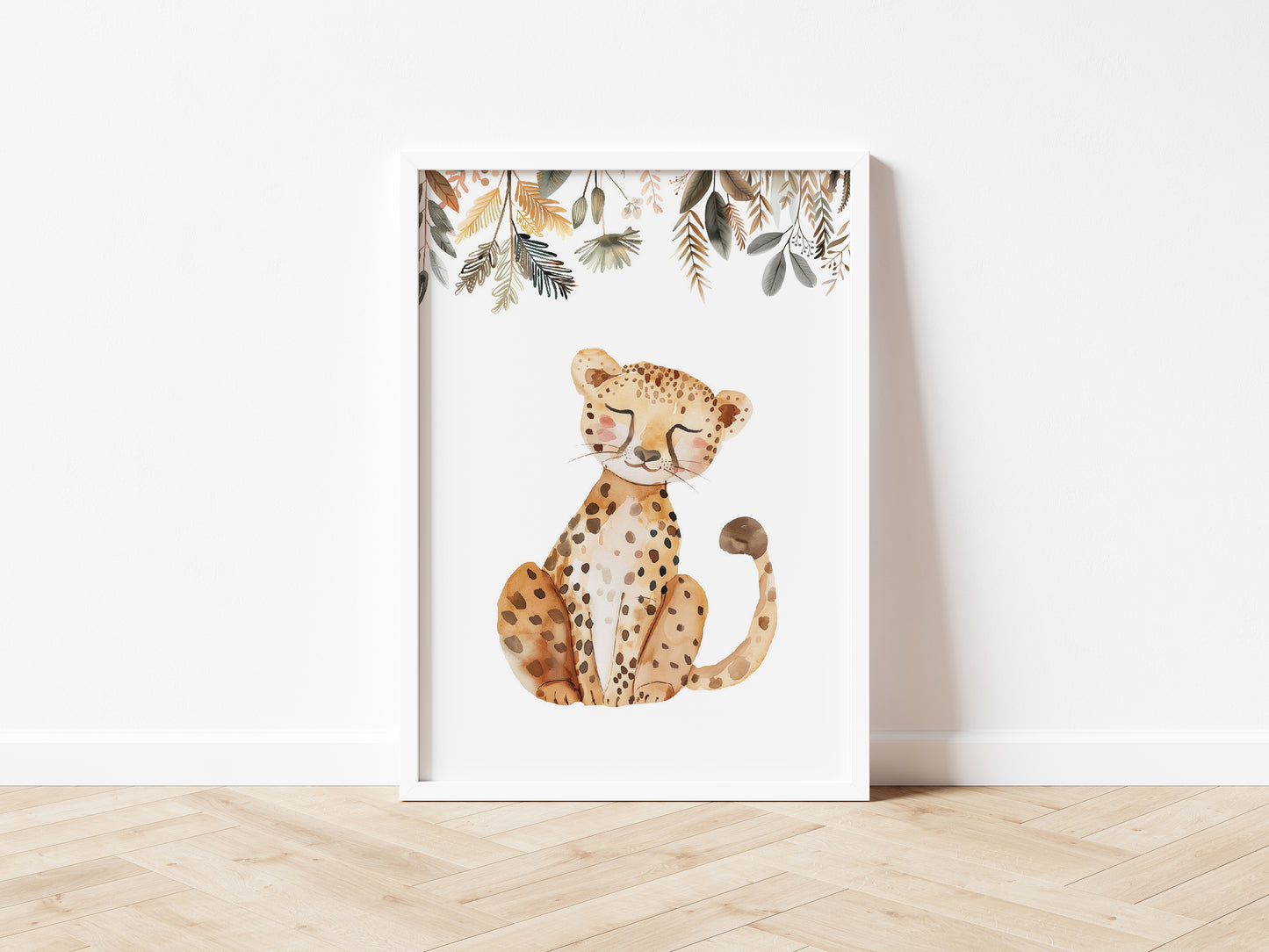 Relaxing Tiger Print