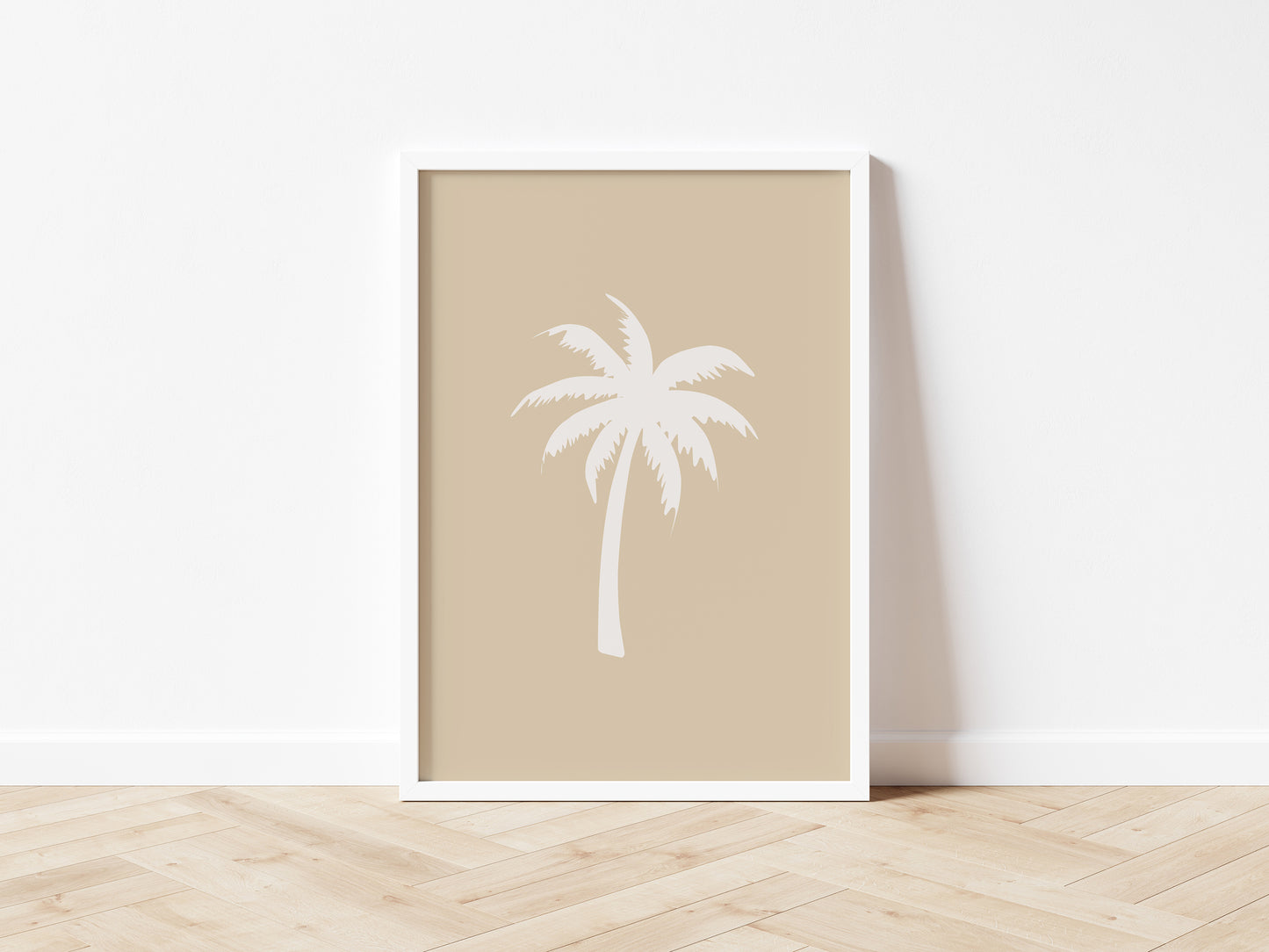 Palm Tree Kids Wall Print: 7 colours
