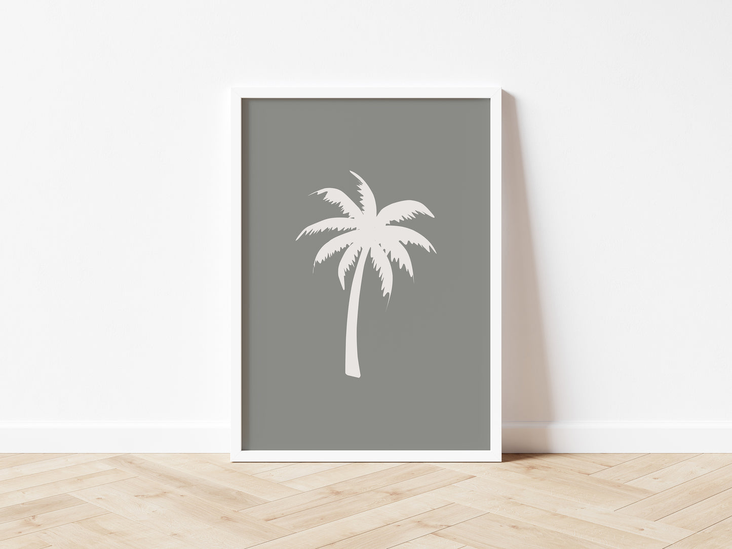 Palm Tree Kids Wall Print: 7 colours