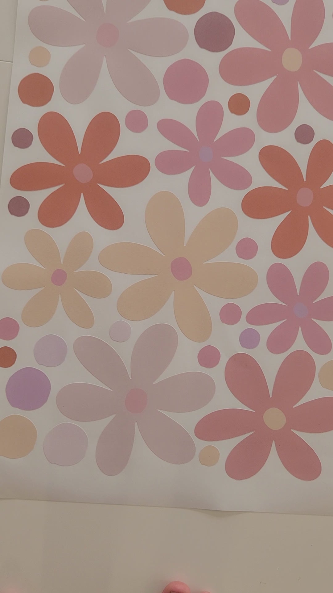 Candy Flowers Wall Decals