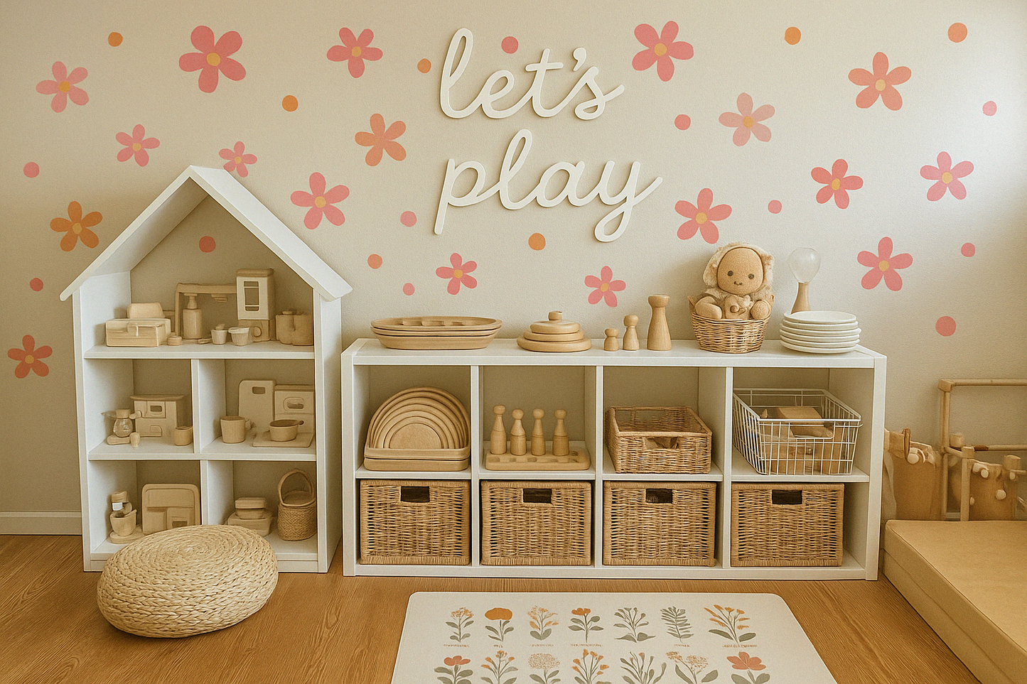 Candy Flower Wall Decals