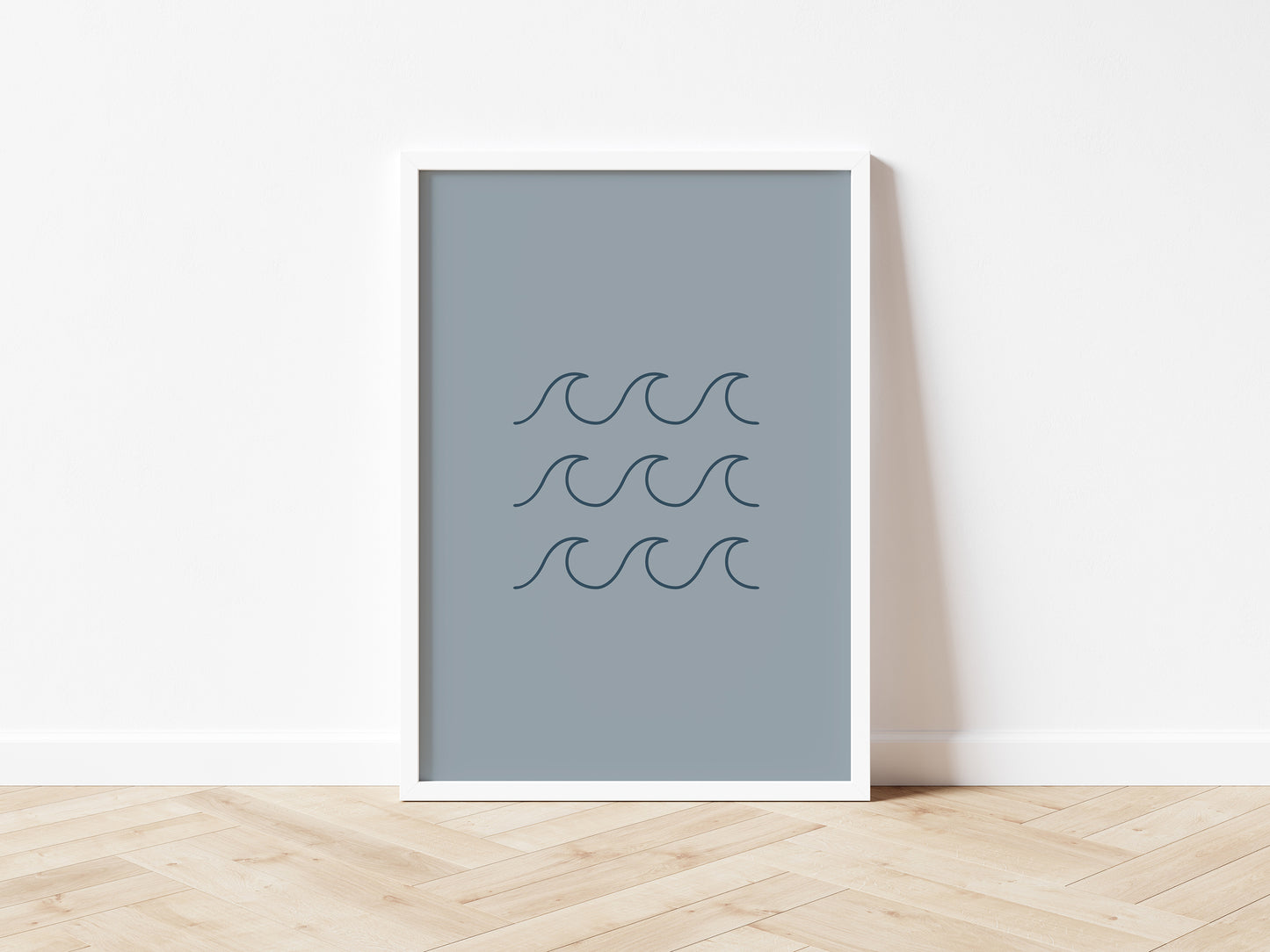 Waves Ocean Tide Kids Wall Print: 5 colours