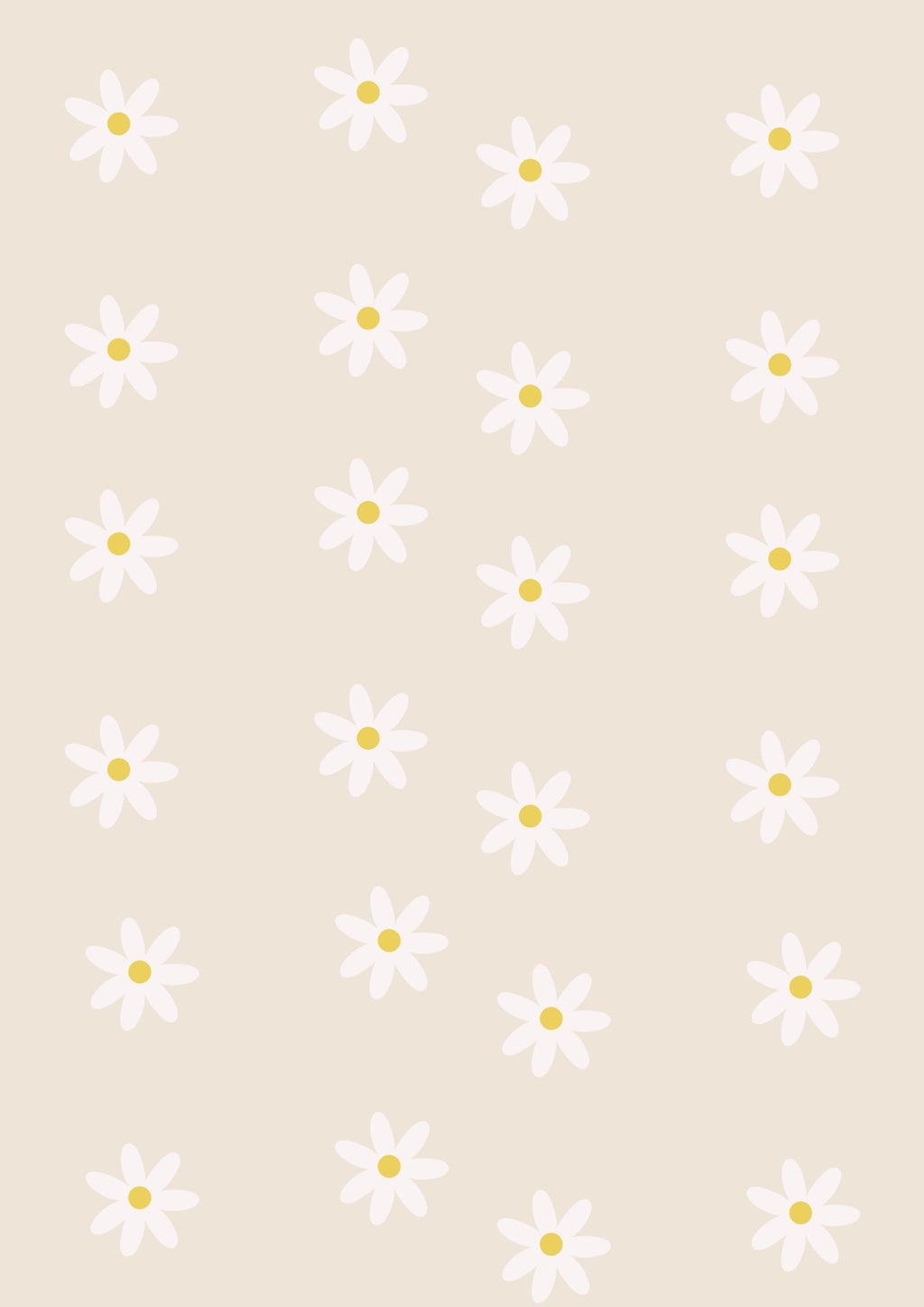 Scattered Daisies - Digital and Physical Print
