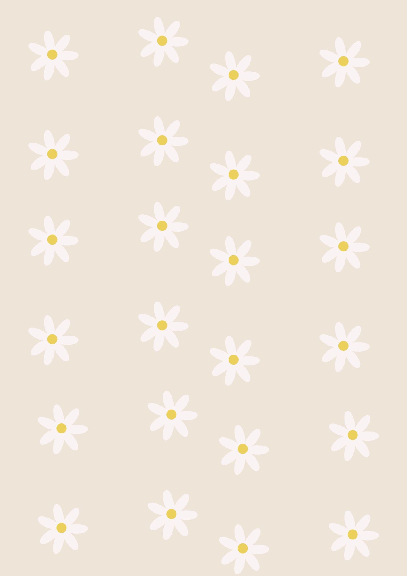 Scattered Daisies - Digital and Physical Print