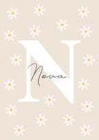 Personalised Name Daisy - Digital & Physical Print