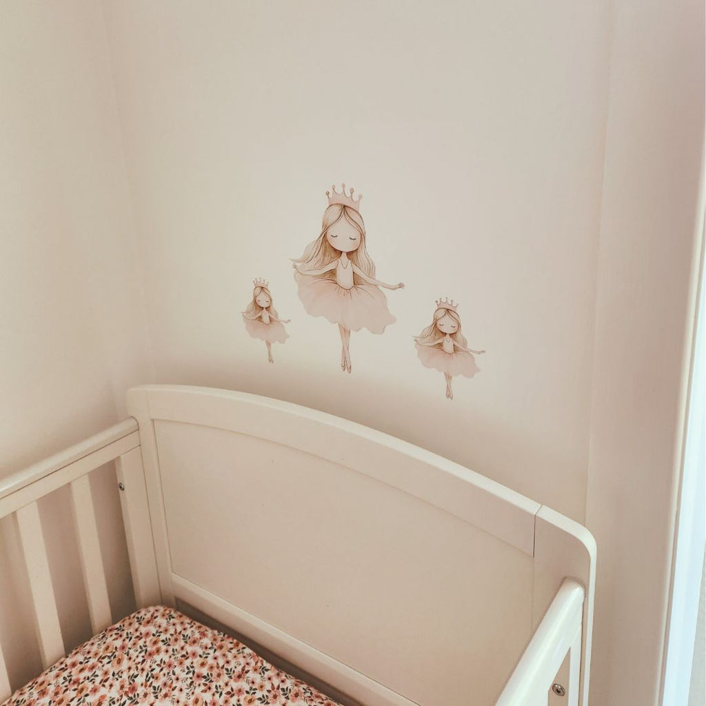 Ballerinas & Bows Wall Decals