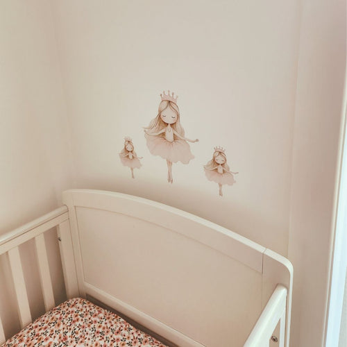 Ballerinas & Bows Wall Decals