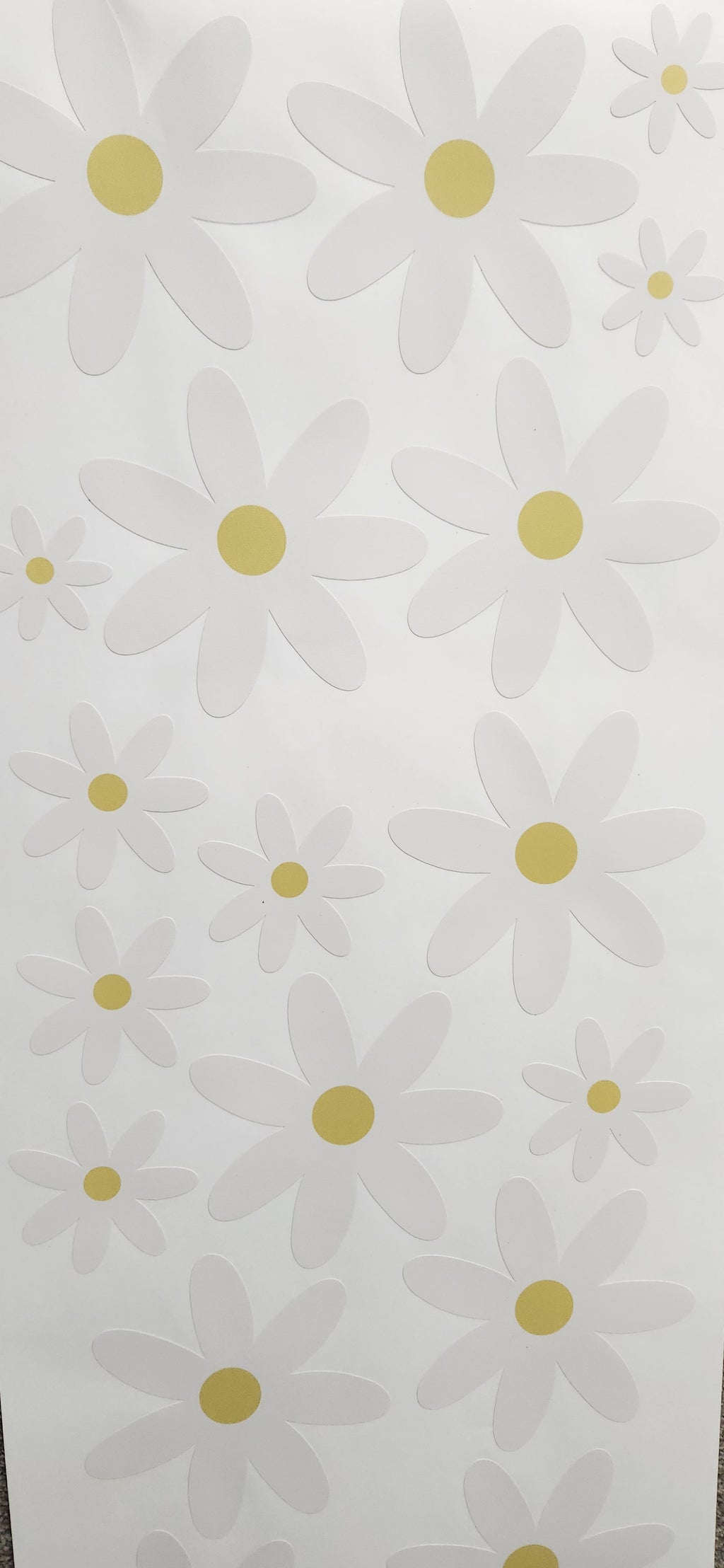 Simple Daisies Wall Decals