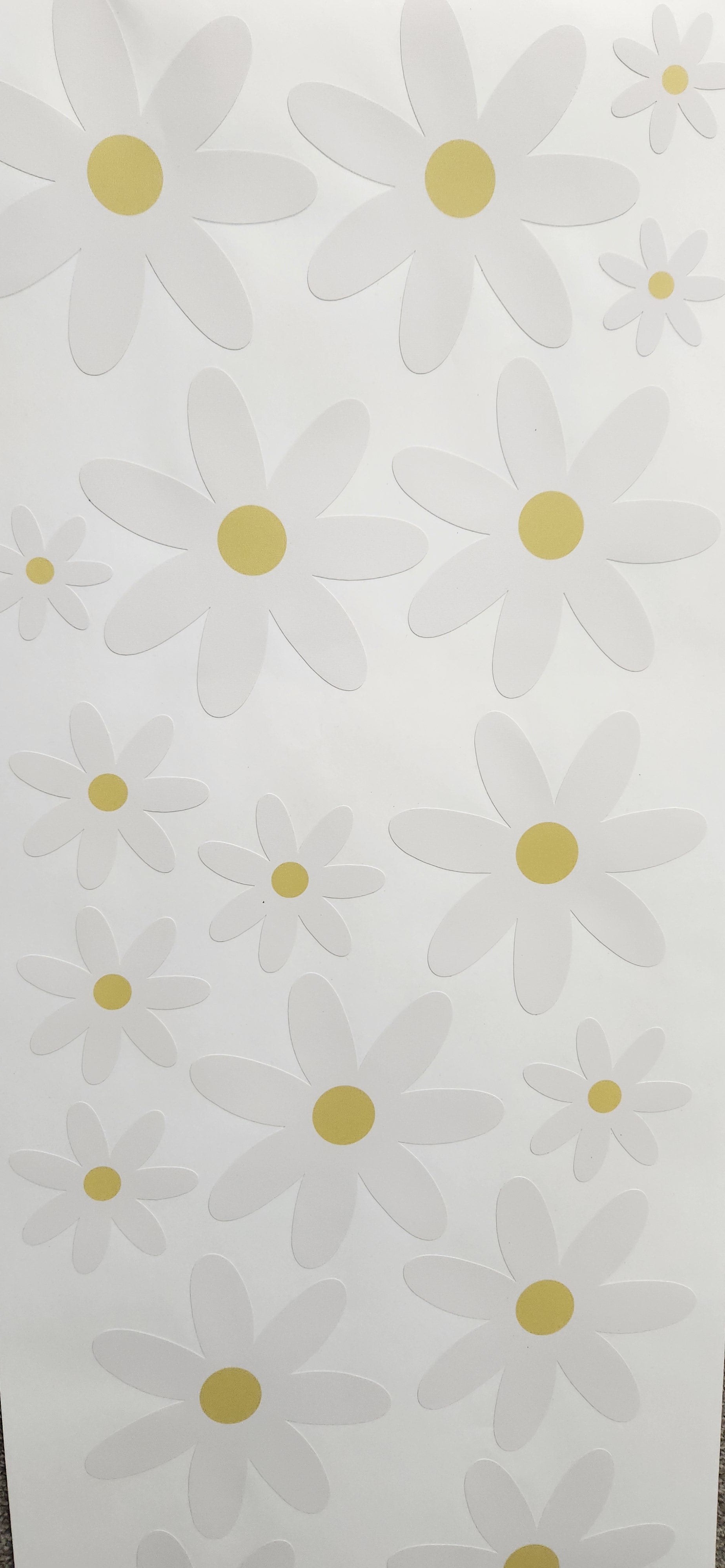 Simple Daisies Wall Decals