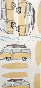 Beach Vibes Surf Wall Decals
