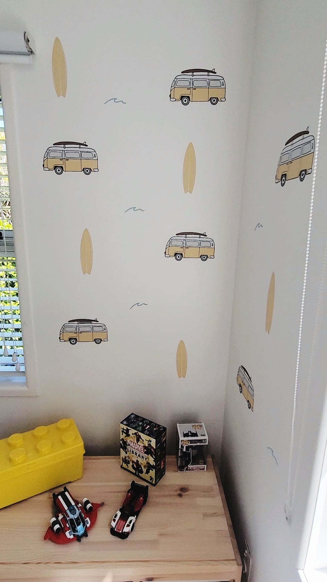 Beach Vibes Surf Wall Decals