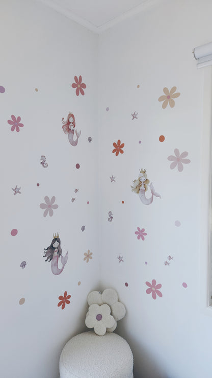 Mermaid Wall Decals