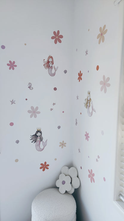 Mermaid Wall Decals