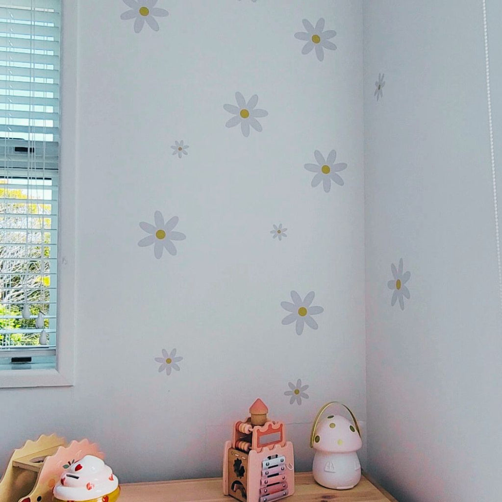 Simple Daisies Wall Decals