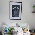 Personalised Name and Number Jersey Style 6 colours - Digital & Physical Print