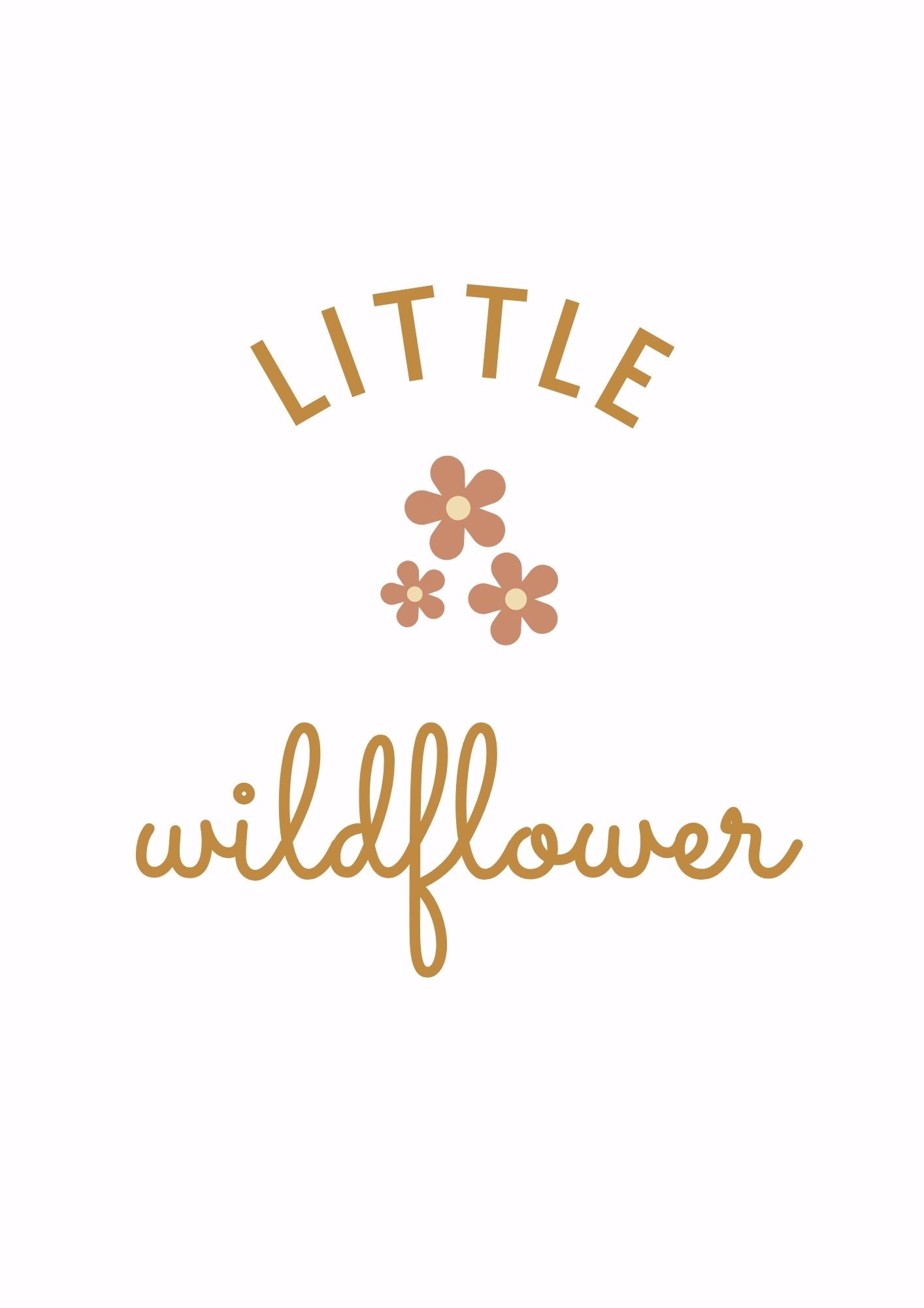 Little Wildflower Portrait - Digital & Physical Print
