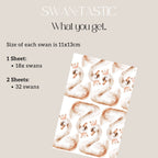 Swan-tastic Wall Decals