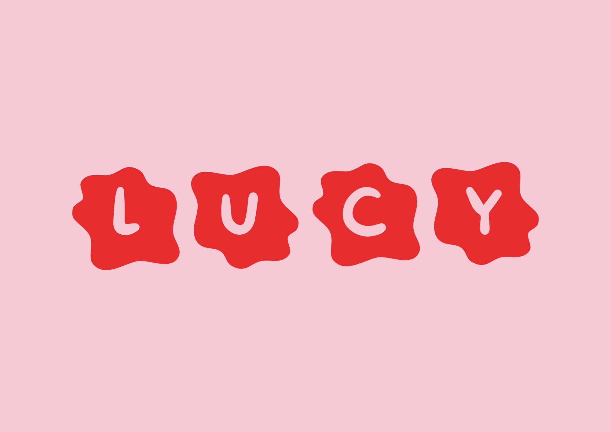 Personalised Daisy Name Red - Digital & Physical Print