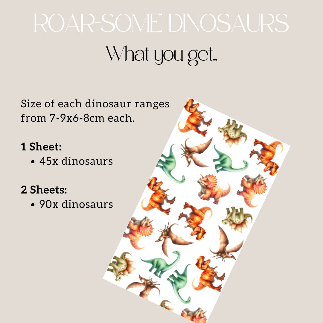 Roar-some Dinosaur Wall Decals