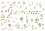 Personalised Name Tulip Flowers - Digital & Physical Print