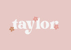 Personalised Daisy Retro Name Digital Print - Digital & Physical Print