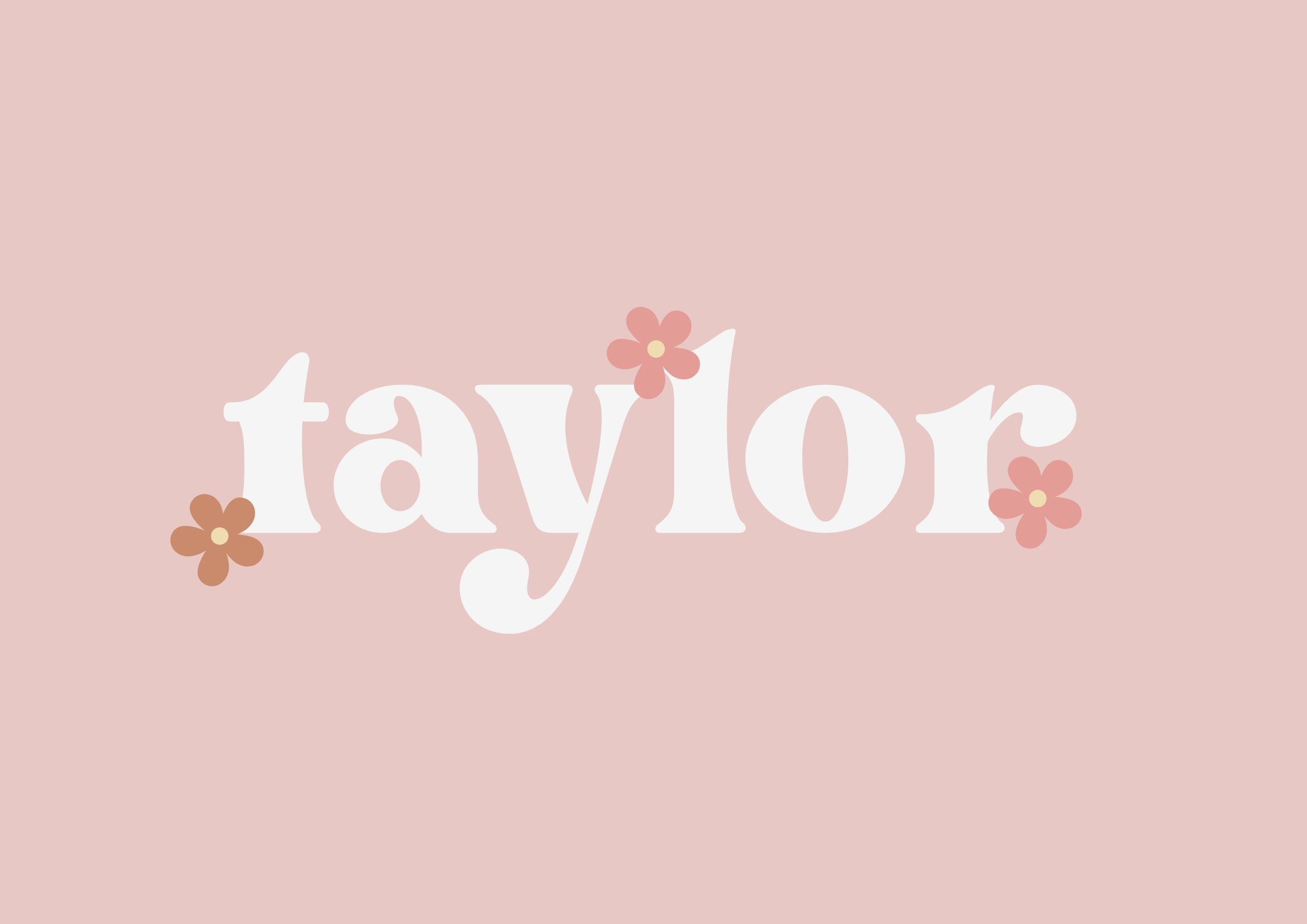 Personalised Daisy Retro Name Digital Print - Digital & Physical Print