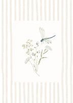 Dragonfly & Botanical Print - Digital & Physical Print