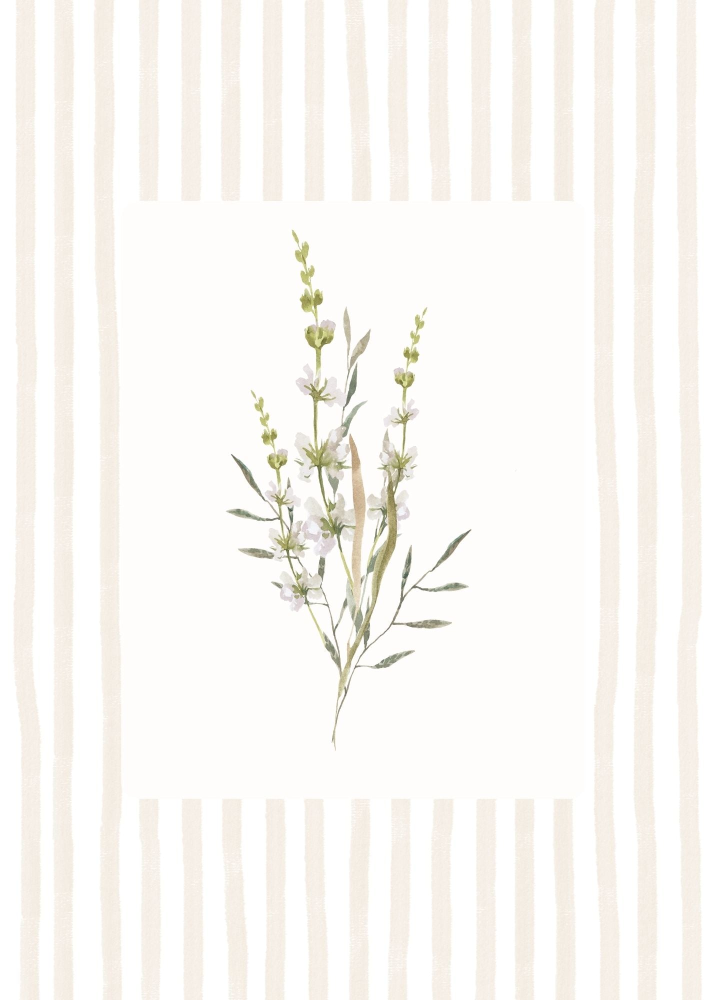 Lavender Meadow Botanical - Digital & Physical Print