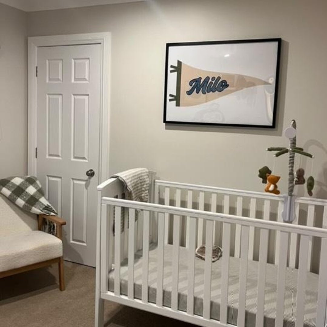 Personalised Pennant Flag - Digital & Physical Print: 4 colours