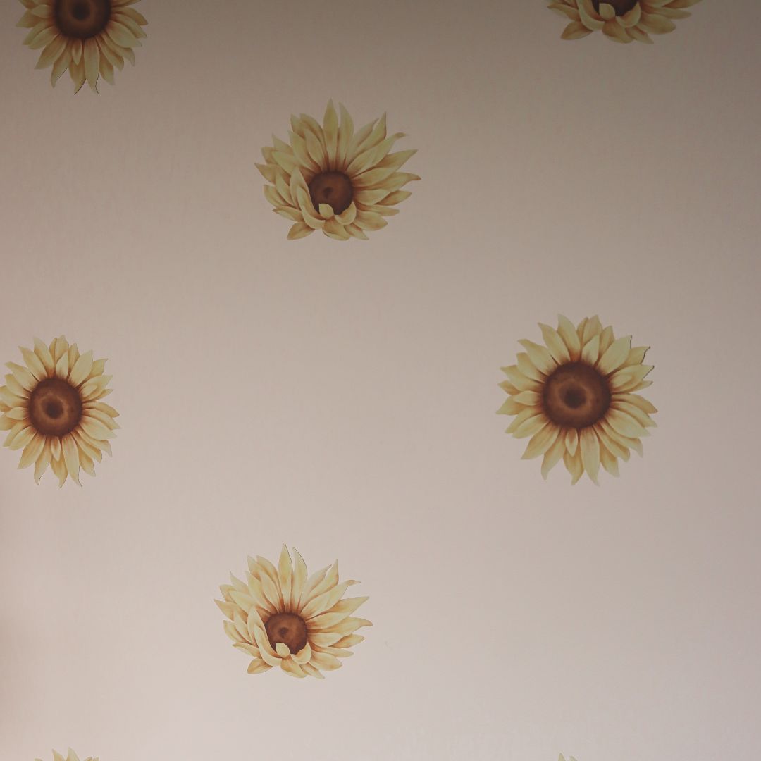 Sunny Sunflower Wall Decals