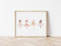 Ballerina Lineup Print (Digital and Physical)