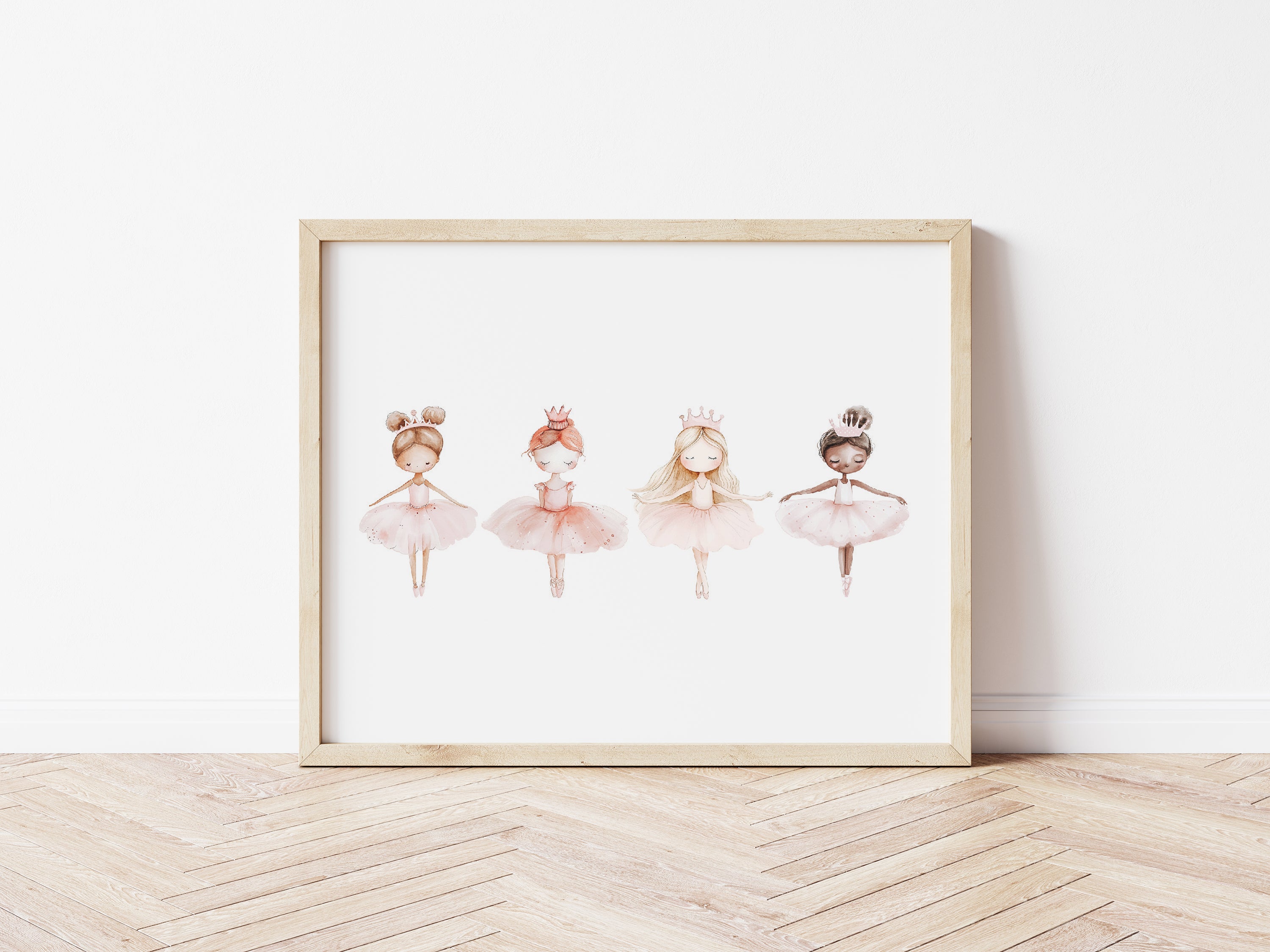 Ballerina Lineup Print (Digital and Physical)