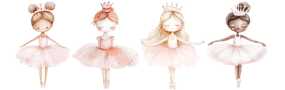 Ballerina Lineup Print (Digital and Physical)