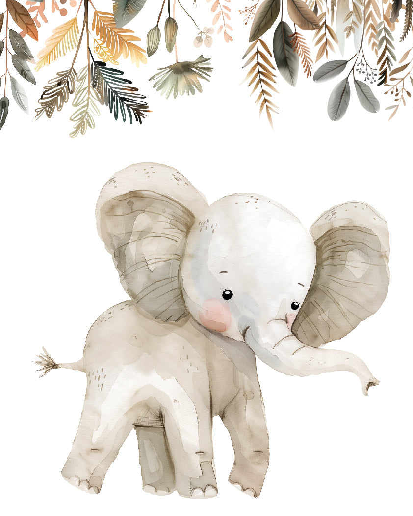 Elephant Print - Digital and Physical
