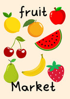 Fruit Market - Digital & Physical Print