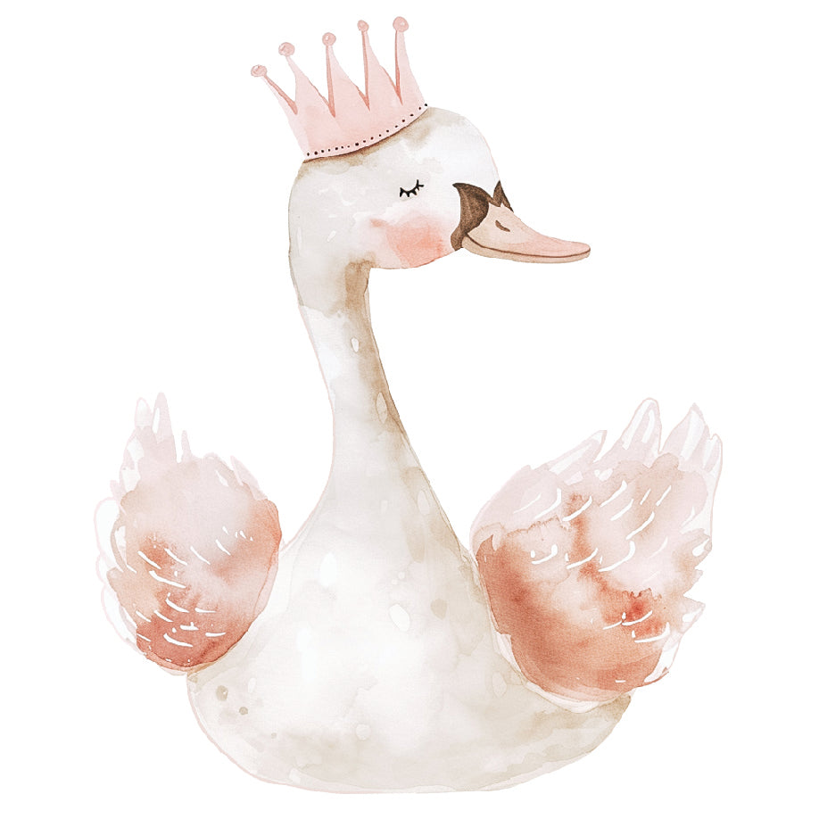 Single Swan Print
