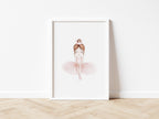 Single Ballerina Print