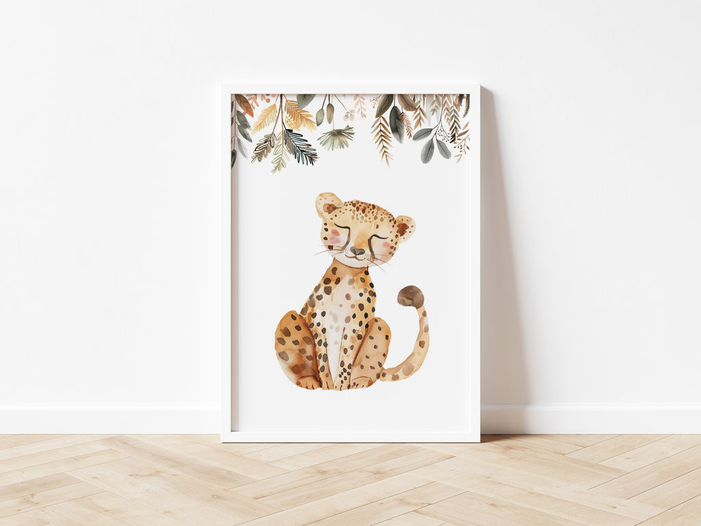 Relaxing Tiger Print