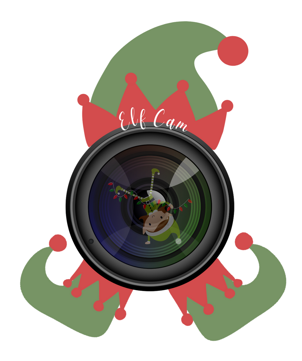 Christmas Elf Cam Wall Decal