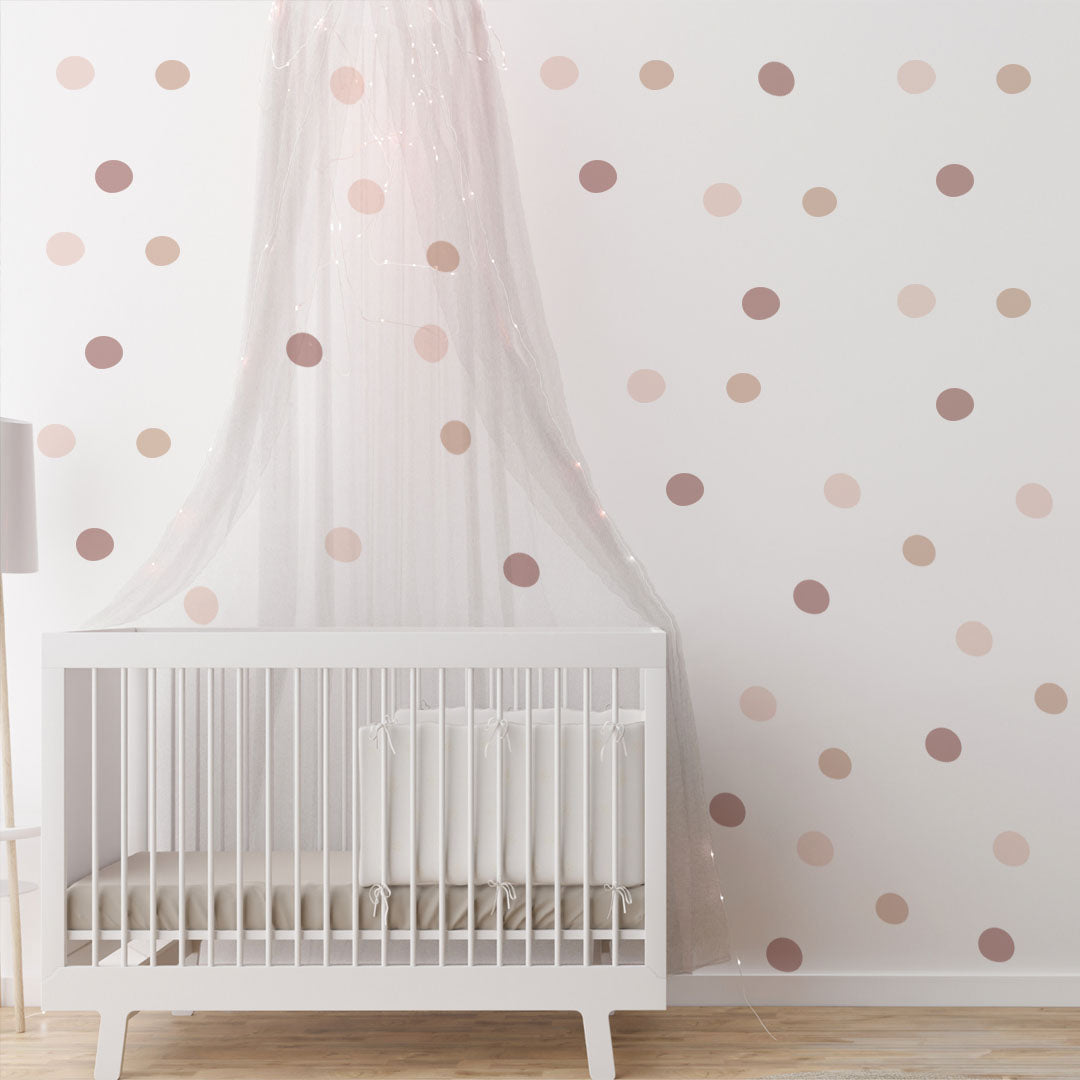 Boho Polka Dots Wall Decals: On sale
