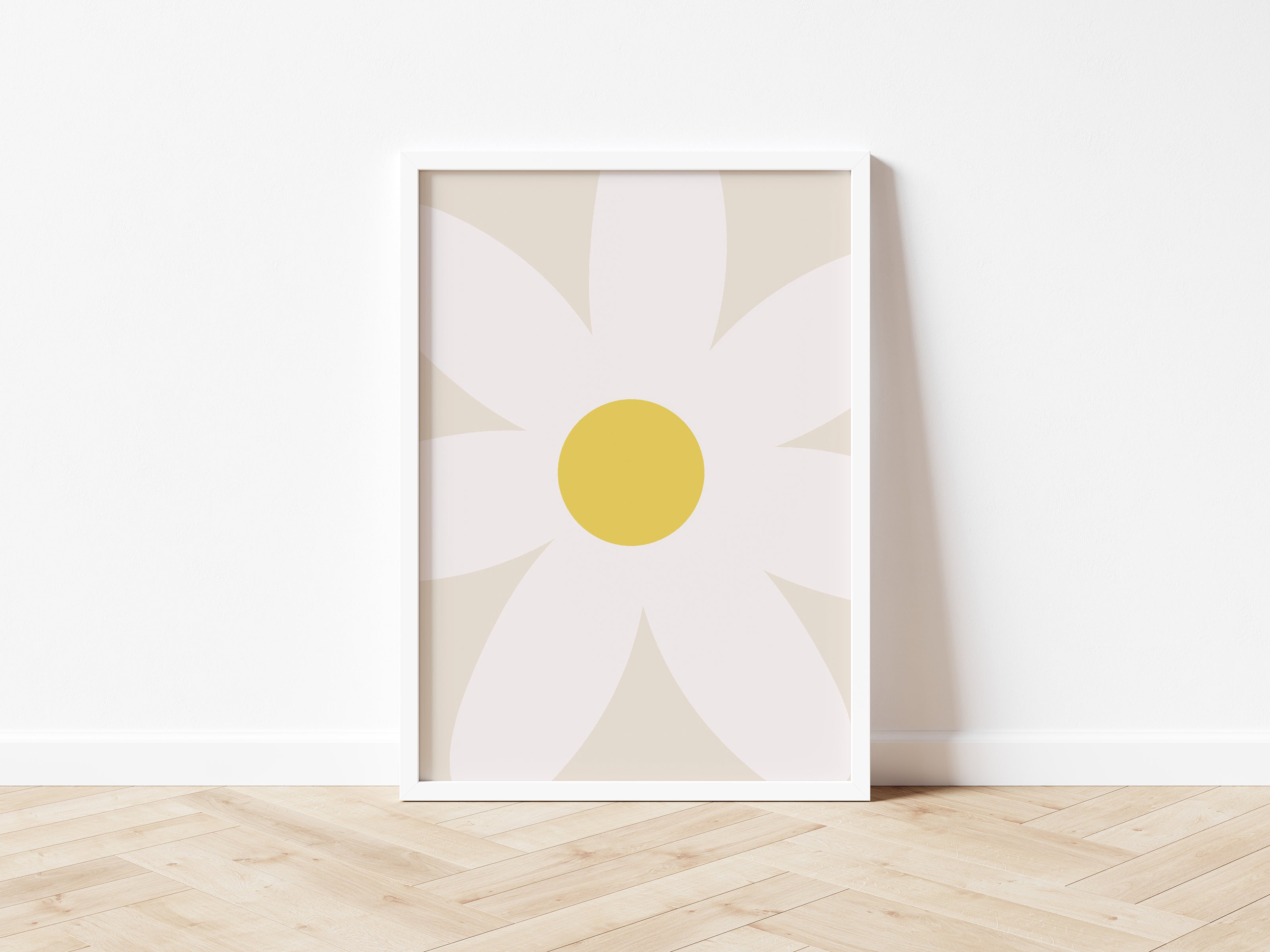 Large Single Daisy - Digital & Physical Print