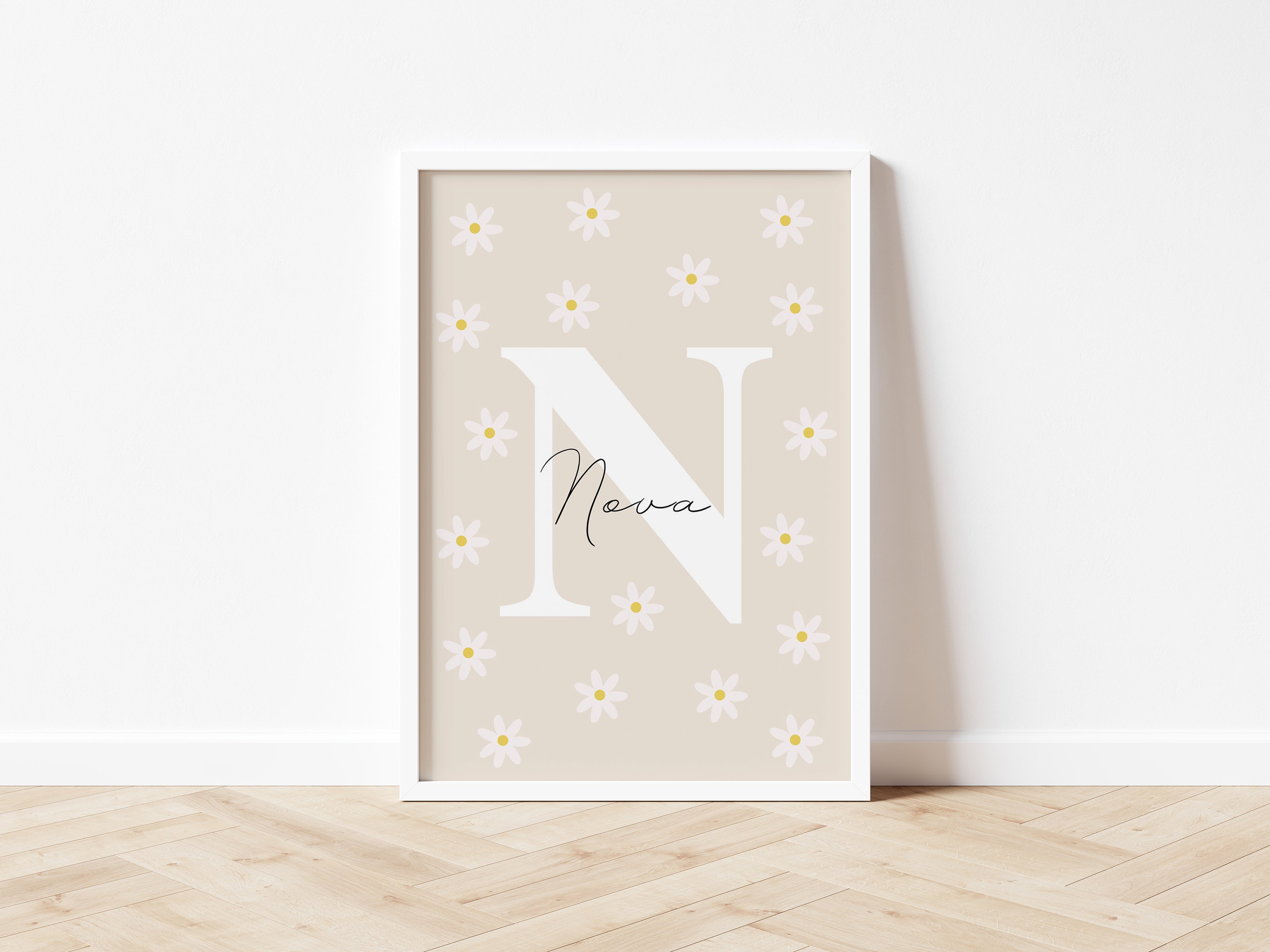 Personalised Name Daisy - Digital & Physical Print