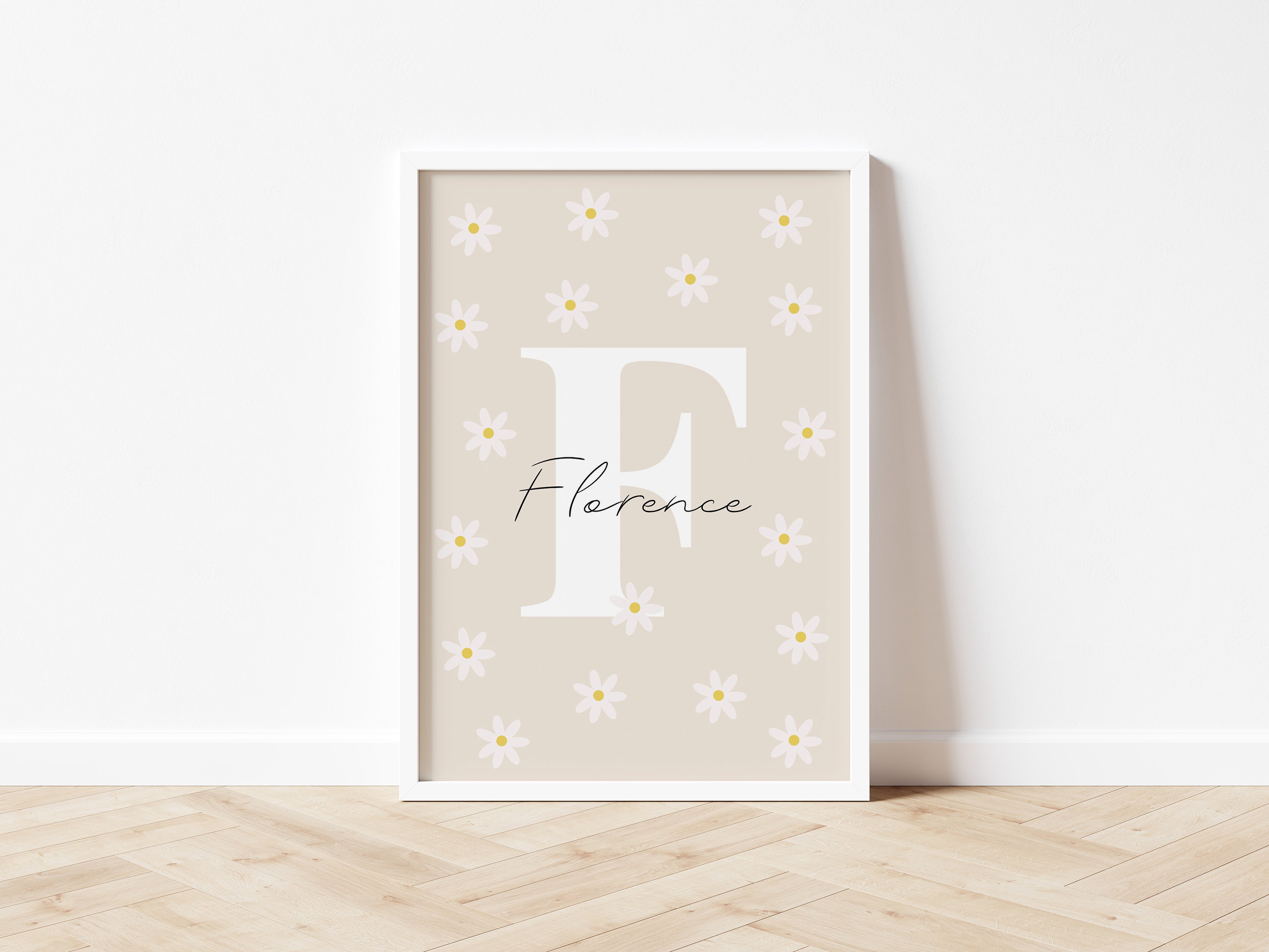 Personalised Name Daisy - Digital & Physical Print
