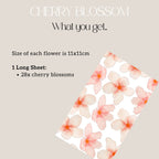 Cherry Blossom Flower Wall Decals