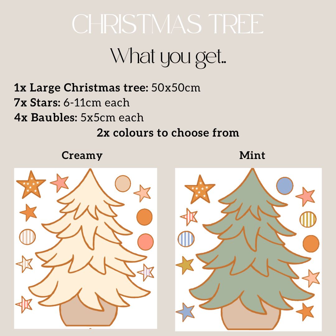 Christmas Tree Wall Decals