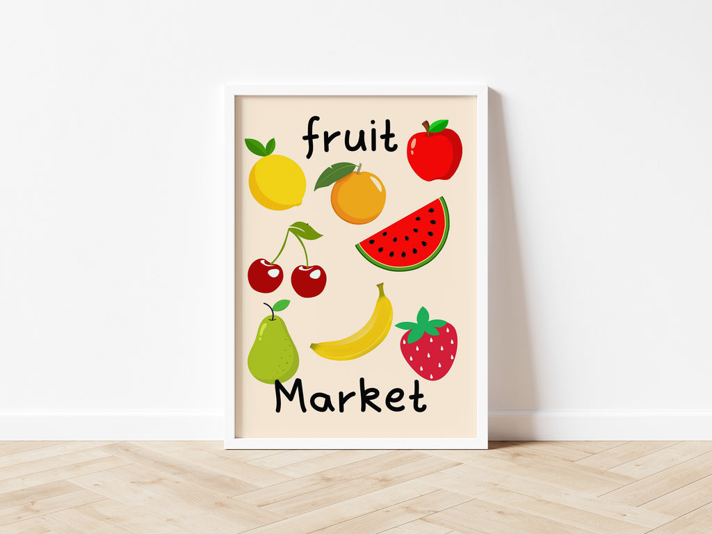 Fruit Market - Digital & Physical Print