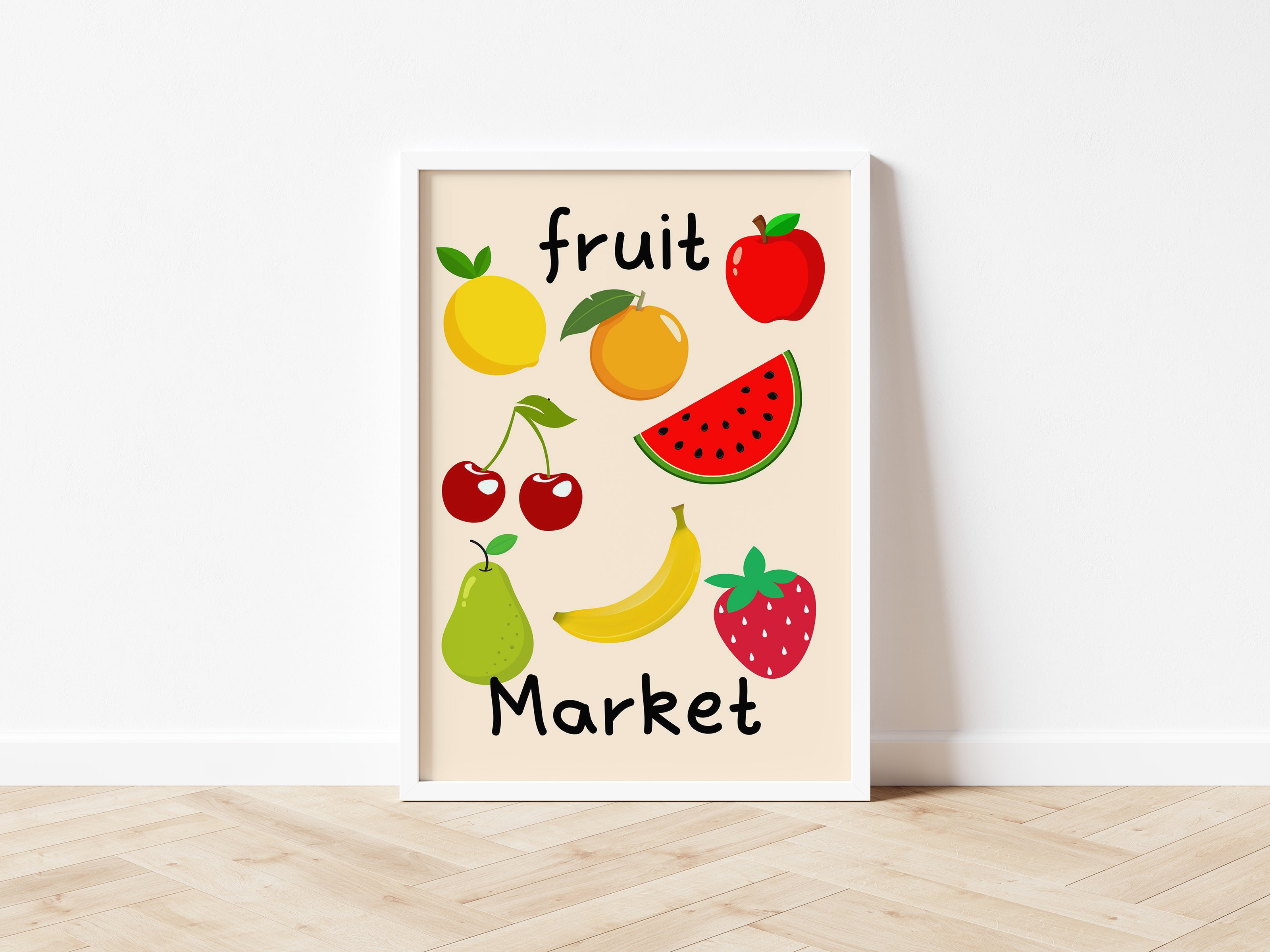 Fruit Market - Digital & Physical Print
