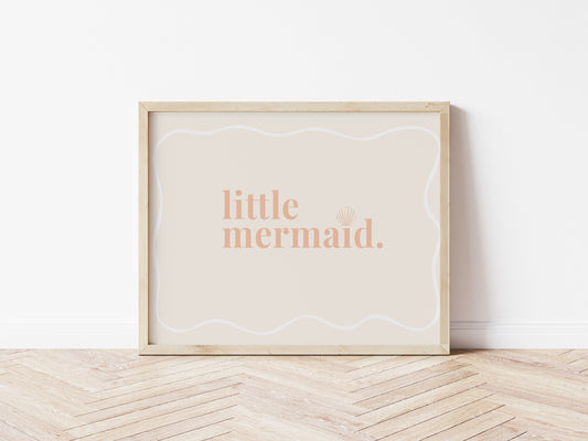 Little Mermaid - Digital & Physical Print