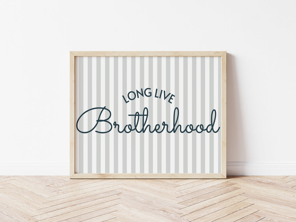Long Live Brotherhood 2 colours- Digital & Physical Print