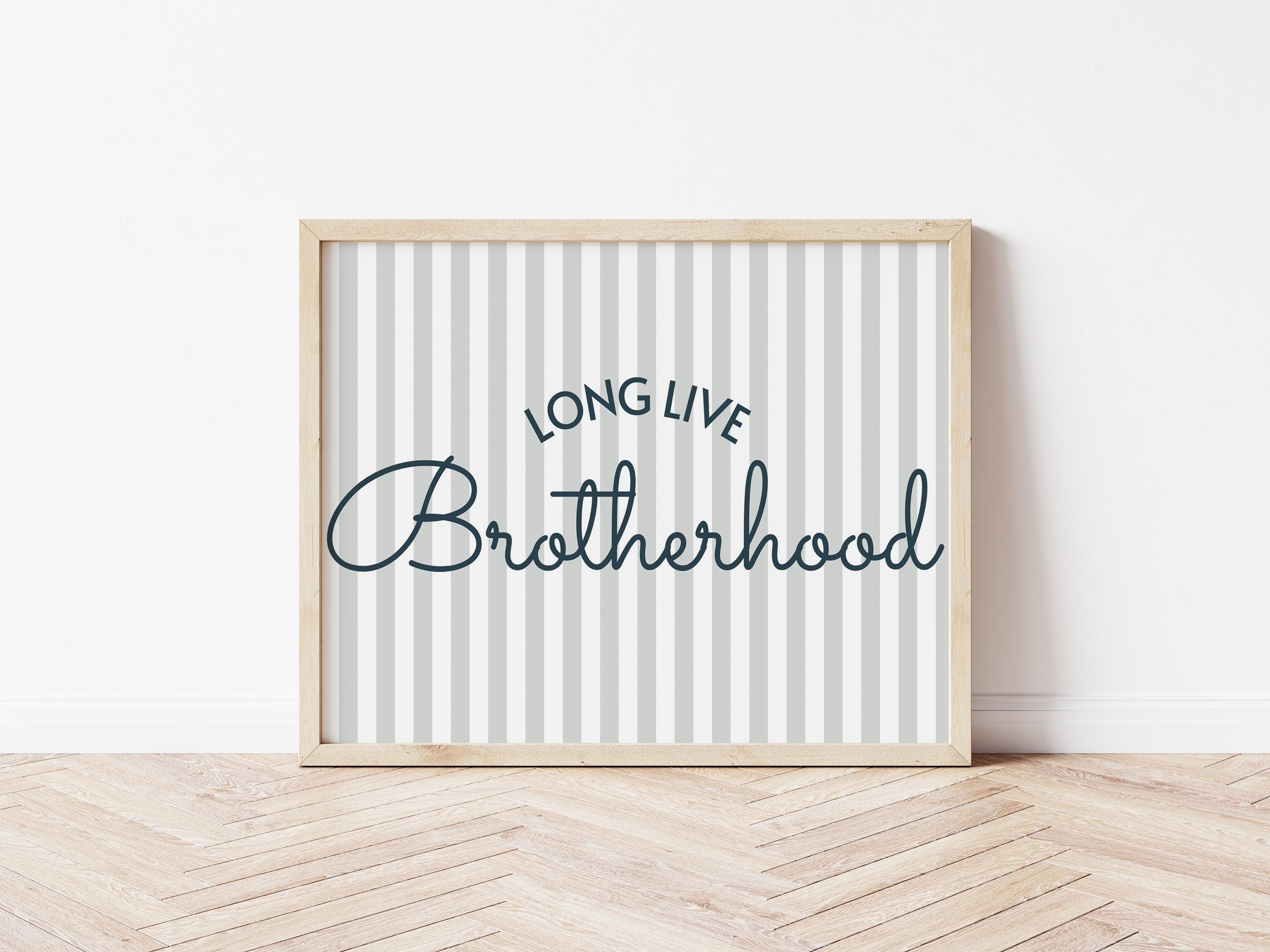 Long Live Brotherhood 2 colours- Digital & Physical Print